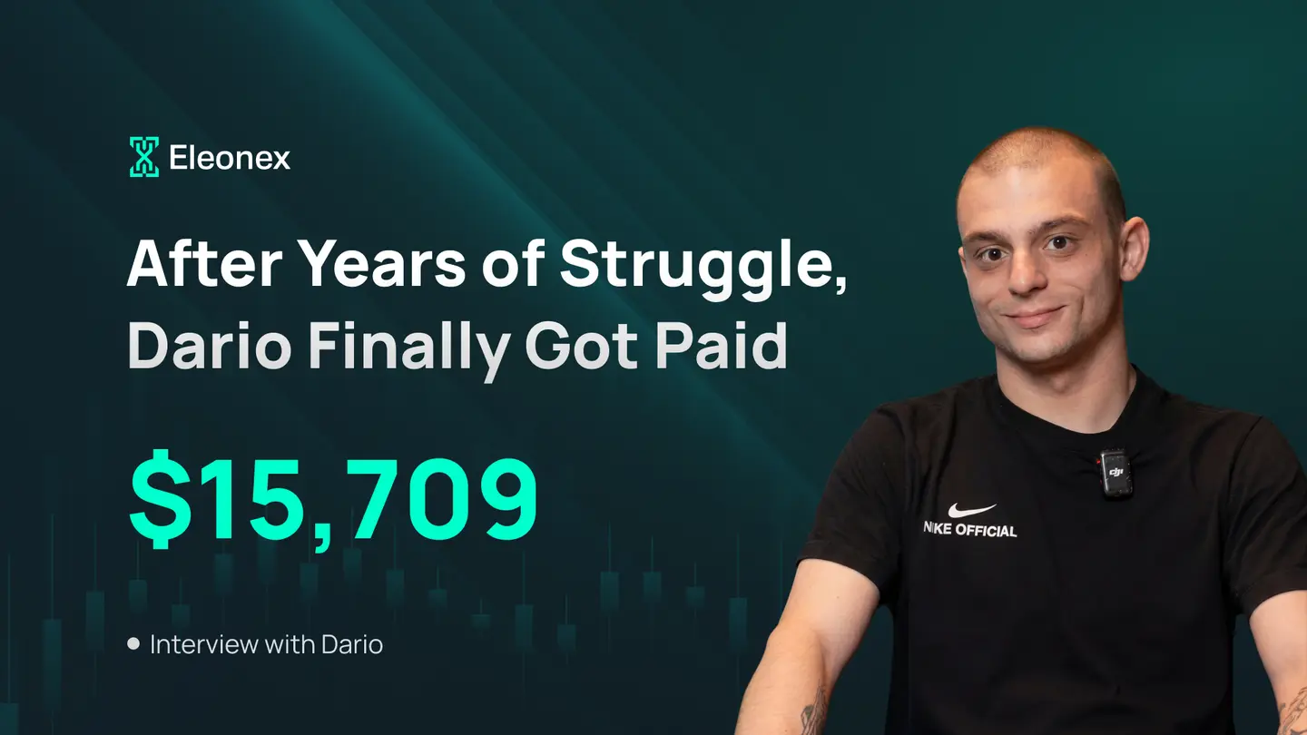 How Dario Earned $15,709 With ELEONEX | Trading Psychology & Strategy